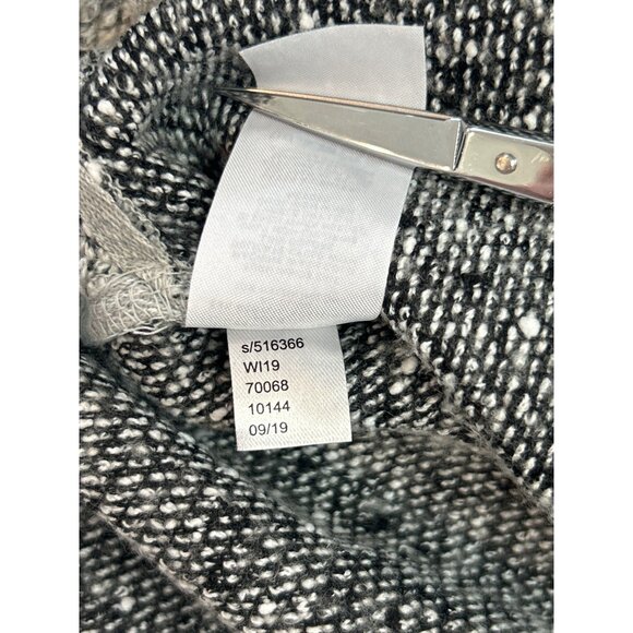 Lou & Grey Loft Womens M Knit Tunic Sweater Black White Mock Neck - Picture 10 of 10